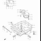 GSX-R1100 1986-1988 Маслянный поддон