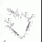 DR125 1986-1988 Распределительный вал-клапана