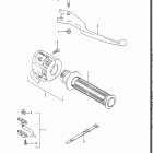 GV1400GD, GT, GC, 1986-1988 Right handle switch (gv1400gdg / gcg / model h / j...