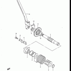 DR125 1986-1988 Кик стартер