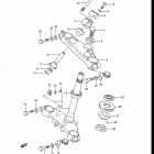 DR125 1986-1988 Steering stem (model h / j)