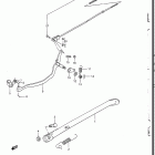 DR200 1986-1988 Подножки