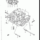 RM250 1986-1987 Crankcase (model g)
