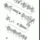 RM250 1986-1987 Трансмиссия
