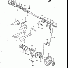 RM250 1986-1987 Exhaust valve (model h)