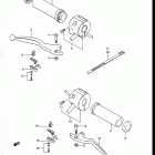 VS700GLF, GLP, GLEF, GLEP 1986-1987 Рулевые переключатели