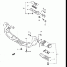 VS700GLF, GLP, GLEF, GLEP 1986-1987 Footrest (model h)