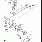 VS700GLF, GLP, GLEF, GLEP 1986-1987 Prop stand - rear brake (vs700glfg / glpg ~f.no.11...