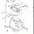 VS700GLF, GLP, GLEF, GLEP 1986-1987 Battery (model g f.no.111194~