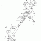DR250 1985 Траверса нижняя