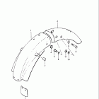 GS450GA 1985 Заднее крыло