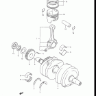 GS450L 1985-1988 Коленвал