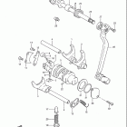 DR250 1985 Механизм  переключения передач
