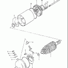 GS450GA 1985 Стартер электрический