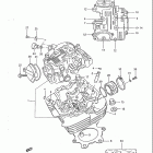 DR250 1985 Головка цилиндра