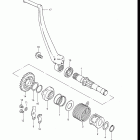 RM250 1984-1985 Кик стартер