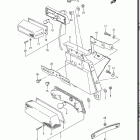 GV700GLF, GLF2, 1985 Tail lamp - license lamp