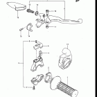 RM250 1984-1985 Right handle switch (model e)