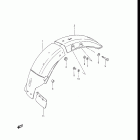 GS450L 1985-1988 Заднее крыло