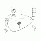 GS450GA 1985 Топливный бак