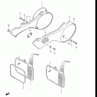 RM80 1983-1985 Обтекатель рамы