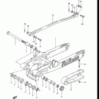 RM250 1984-1985 Маятник задний