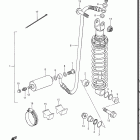 RM80 1983-1985 Задний амортизатор