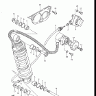 GS700E, ES, 1985 Амортизатор