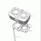 GS450GA 1985 Цилиндр