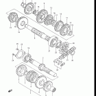 RM80 1983-1985 Transmission (model e / f)