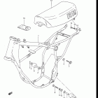 RM80 1983-1985 Frame - seat