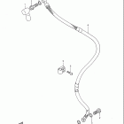SP250 1985 Передние тормозные трубки
