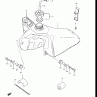 RM80 1983-1985 Fuel tank (model f)