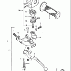 GS450GA 1985 Left handle switch