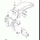 RM250 1984-1985 Заднее крыло