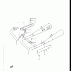 GS450L 1985-1988 Глушитель