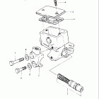 GS450GA 1985 Главный тормозной цилиндр