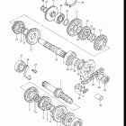 RM250 1984-1985 Трансмиссия