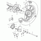 SP250 1985 Заднее колесо