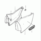 GS450GA 1985 Обтекатель рамы