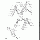 GS700E, ES, 1985 Steering stem (gs700esf)