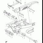 GS700E, ES, 1985 Маятник задний