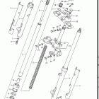 RM80 1983-1985 Front fork (model e / f)