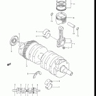 GS550ES3,ESE,EF,ESF,ESG,83-86 Коленвал