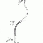 GS450GA 1985 Передние тормозные трубки