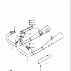GS450GA 1985 Глушитель