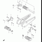 GS450L 1985-1988 Подножки
