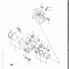 GS450L 1985-1988 Front calipers (model f / g / h)
