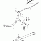 DR100 1983-1984 Stand - rear brake (model d)