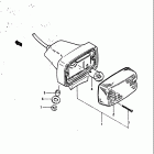 DR125 1984 Задний фонарь